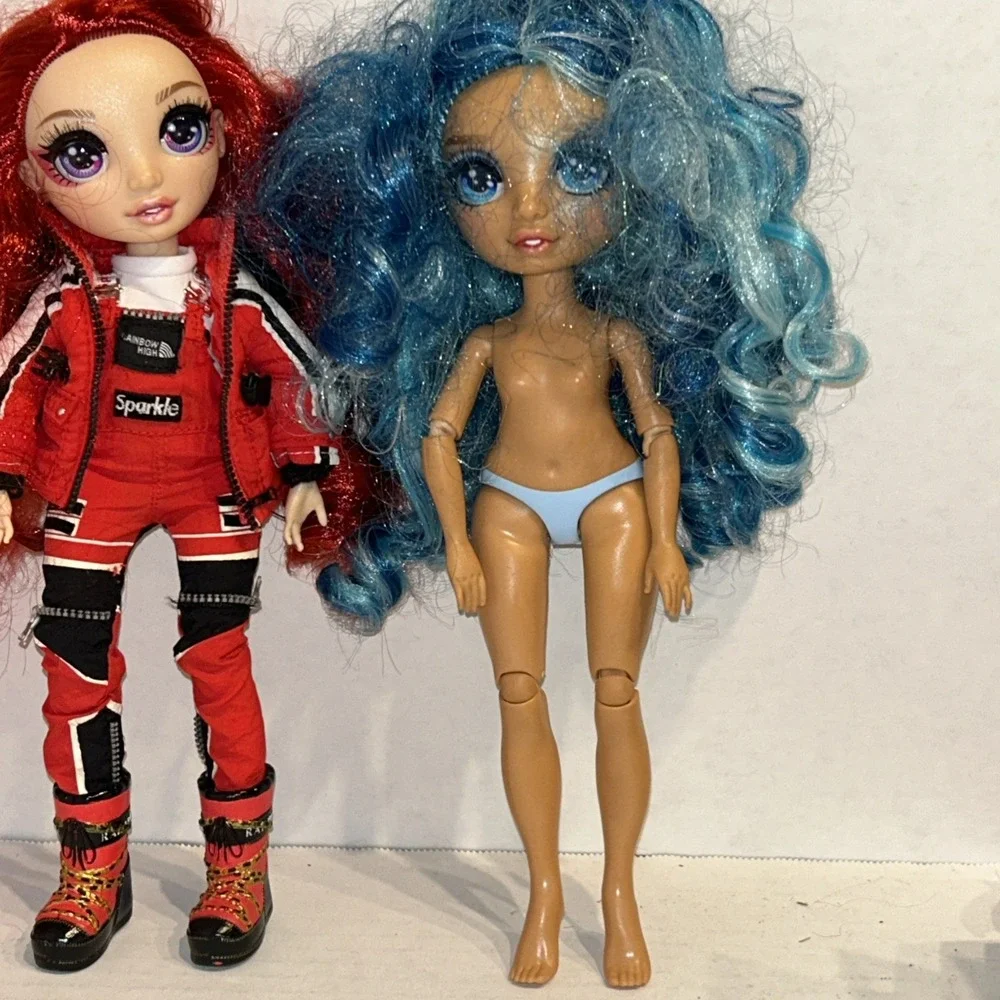 Rainbow High Winter Break Ruby Anderson, Daria, Skyler‎ Doll Lot E2